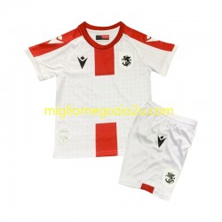 Maglia Georgia Bambino Casa Divisa 2024 Manica Corta