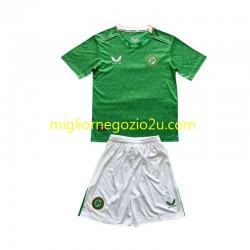 Maglia Irlanda Bambino Casa Divisa 2024 Manica Corta