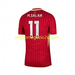 Maglia Liverpool Mohamed Salah 11 Uomo Casa Divisa 2024-2025 Manica Corta