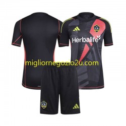 Maglia Los Angeles Galaxy Portiere Bambino Casa Divisa 2024 Manica Corta