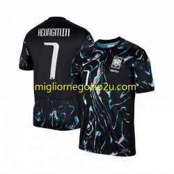Maglia Corea del Sud Heungmin 7 Uomo Trasferta Divisa 2024 Manica Corta