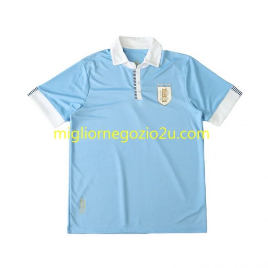 Maglia Uruguay 100th Anniversary Uomo Casa Divisa 2024 Manica Corta