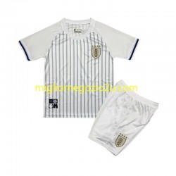 Maglia Uruguay Bambino Trasferta Divisa 2024 Manica Corta