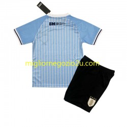 Maglia Uruguay Bambino Casa Divisa 2024 Manica Corta