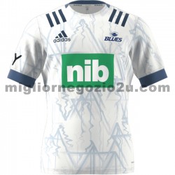 Maglia Auckland Blues Rugby Trasferta Divisa 2020 Manica Corta