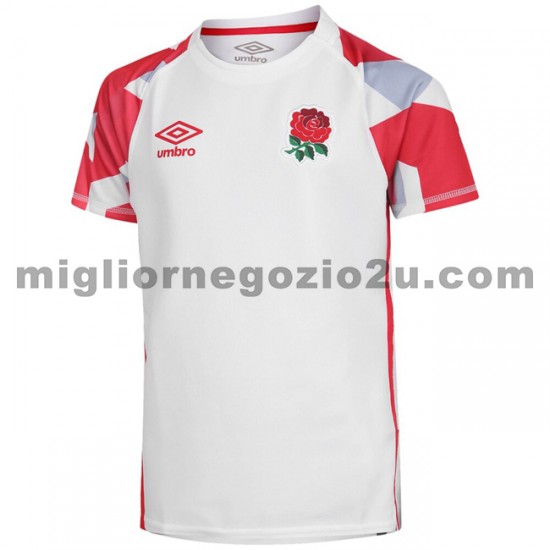 Maglia Inghilterra Rugby 7S Casa Divisa 2020-2021 Manica Corta