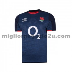 Maglia Inghilterra Rugby Trasferta Divisa 2020-2021 Manica Corta