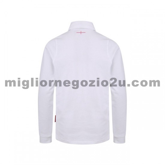 Maglia Inghilterra Rugby Classic Casa Divisa 2020-2021 Manica Lunga