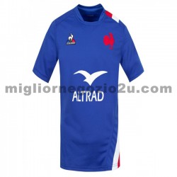 Maglia Francia Rugby Casa Divisa 2021-2022 Manica Corta