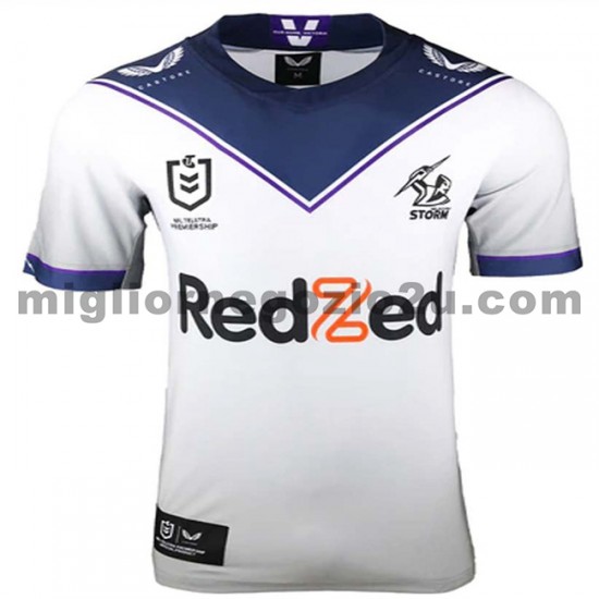 Maglia Melbourne Storm Rugby Trasferta Divisa 2021 Manica Corta