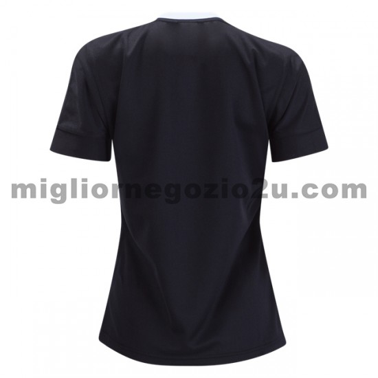 Maglia Nuova Zelanda Rugby Donna Casa Divisa 2020-2021 Manica Corta
