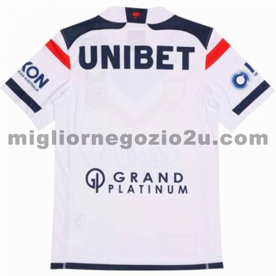 Maglia Sydney Roosters Rugby Trasferta Divisa 2021 Manica Corta