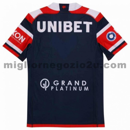 Maglia Sydney Roosters Rugby Casa Divisa 2021 Manica Corta