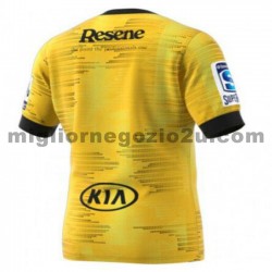 Maglia Wellington Hurricanes Rugby Casa Divisa 2020 Manica Corta